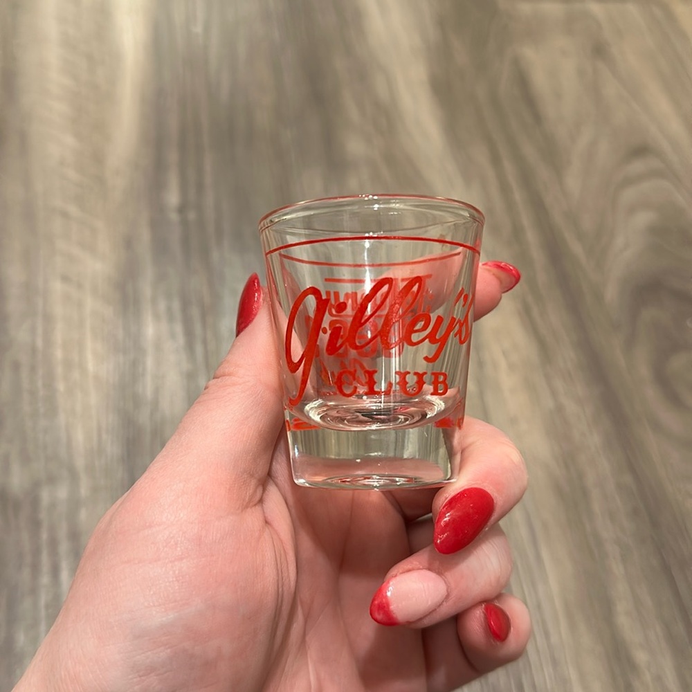 🍷 Vintage Johnny Lee’s Gilley’s Club Shot Glass - Rare Find!